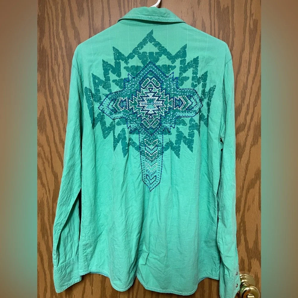 Cowgirl up button up - Picture 2 of 3